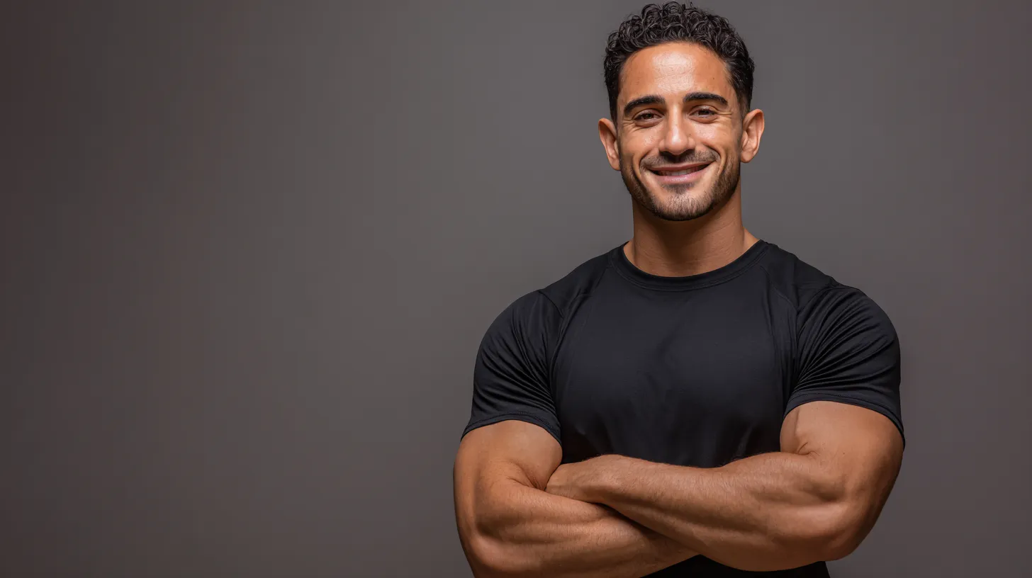 Personal trainer masculino profissional